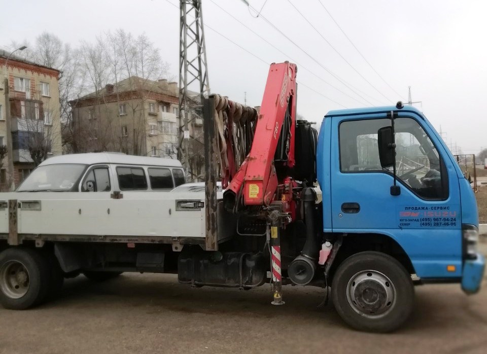 Эвакуатор кран манипулятор в Серпухове и Серпуховском районе